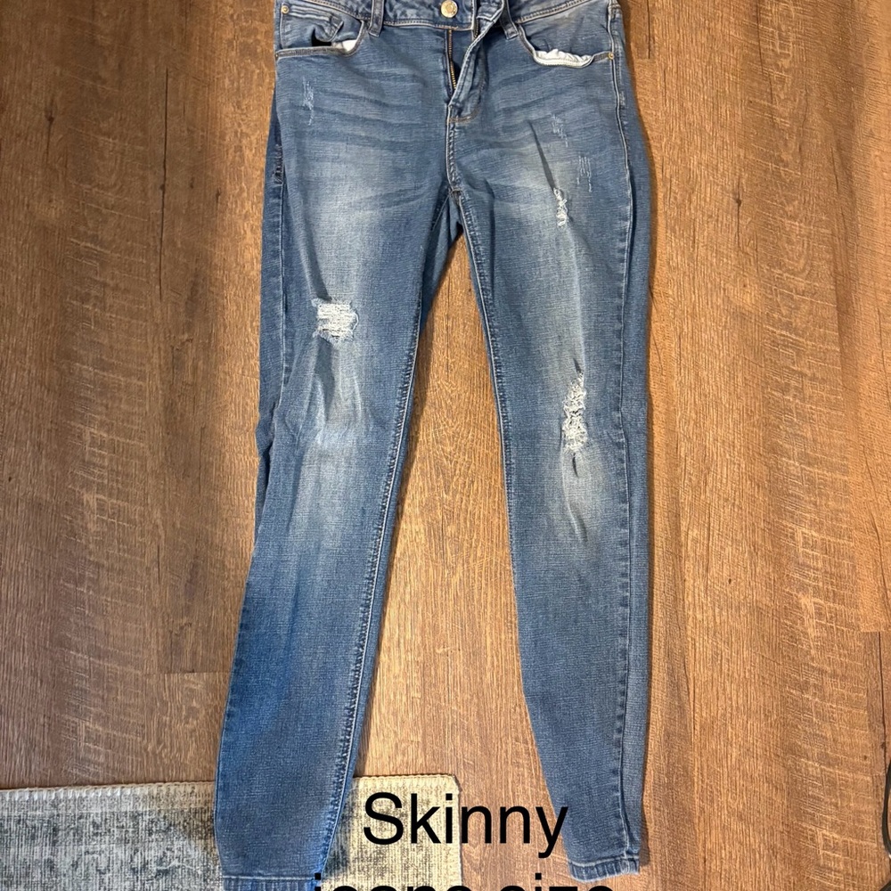 Blue Skinny Jeans